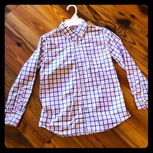 Crew cute button down boys shirt